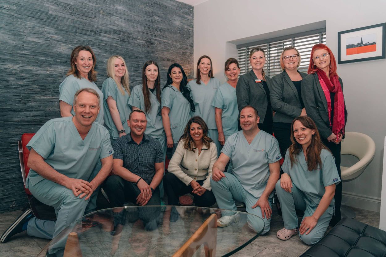 The team treating nervous patients at The Mayhill